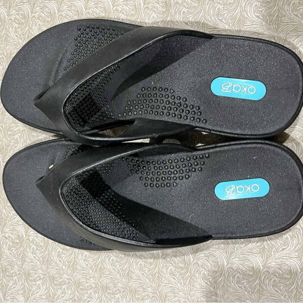 oka.B Women's Black Sandals